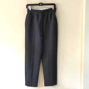 Club Monaco Elastic Waist Drawstring Jogger with Hidden Zipper Cuffs